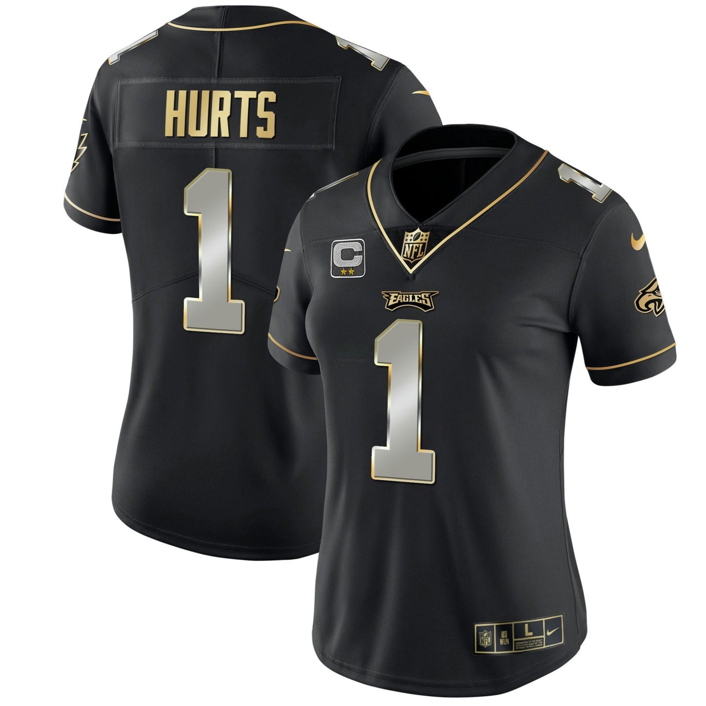 Camisa NFL Women’s Gold & Split Vapor