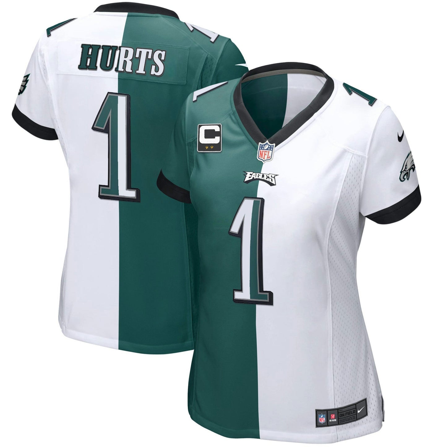 Camisa NFL Women’s Gold & Split Vapor