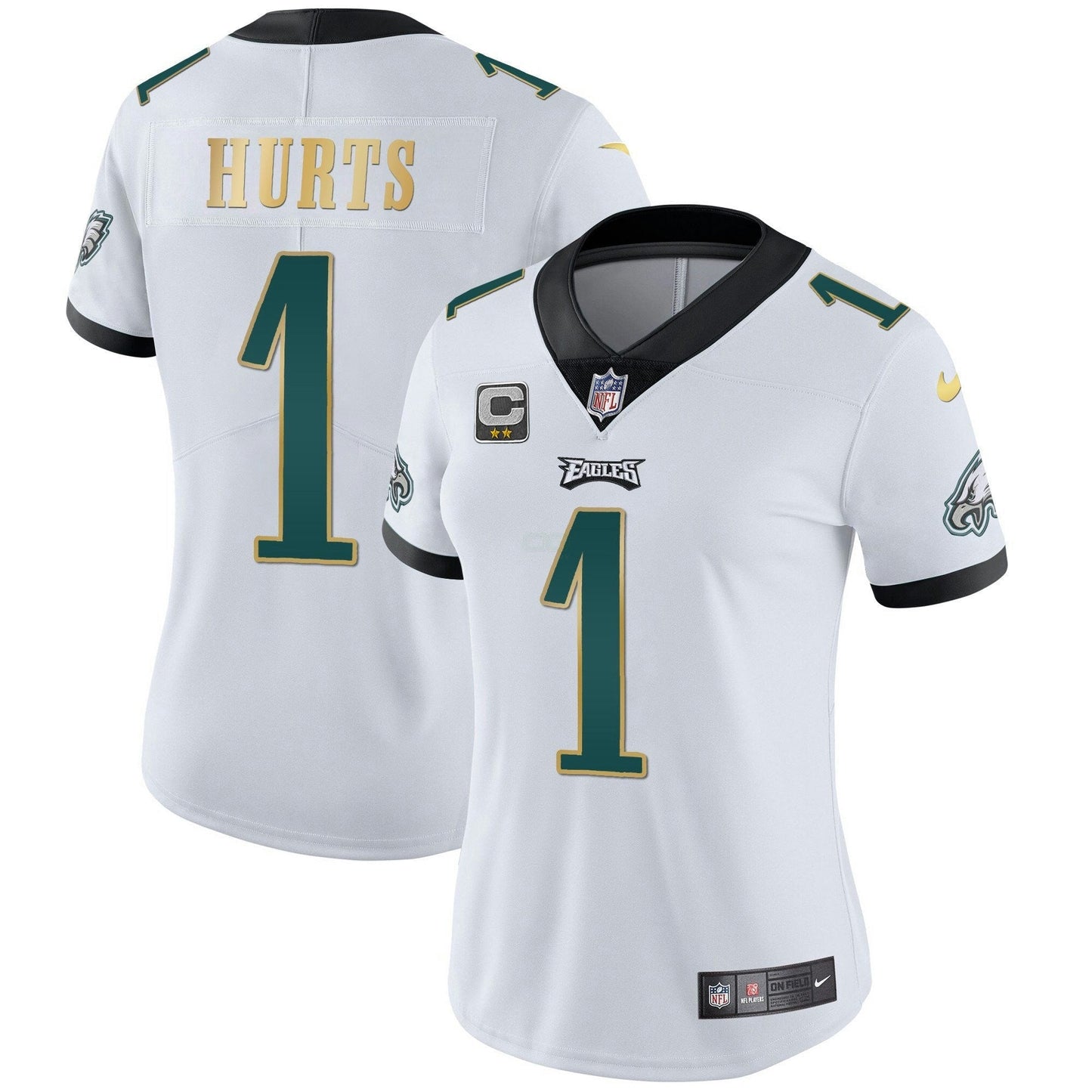 Camisa NFL Women’s Gold Trim Vapor Player Jersey