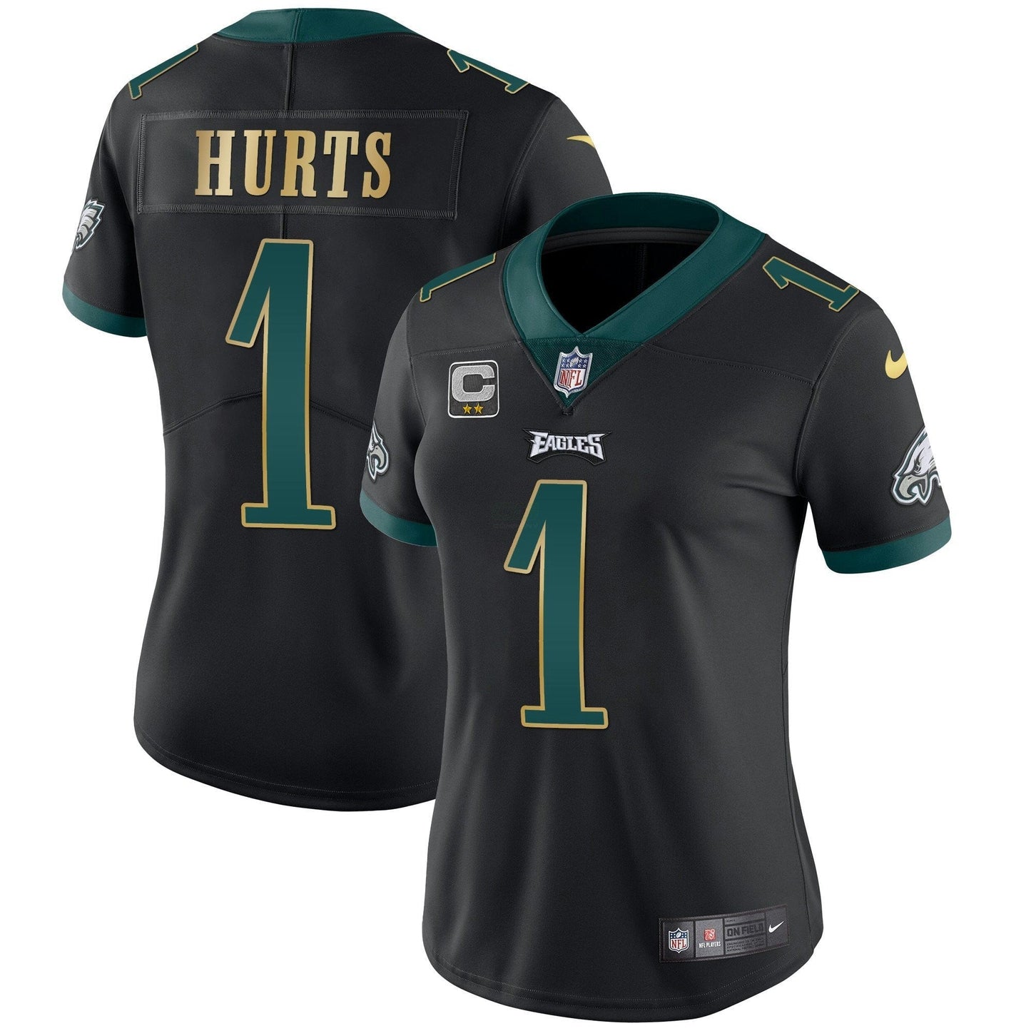 Camisa NFL Women’s Gold Trim Vapor Player Jersey