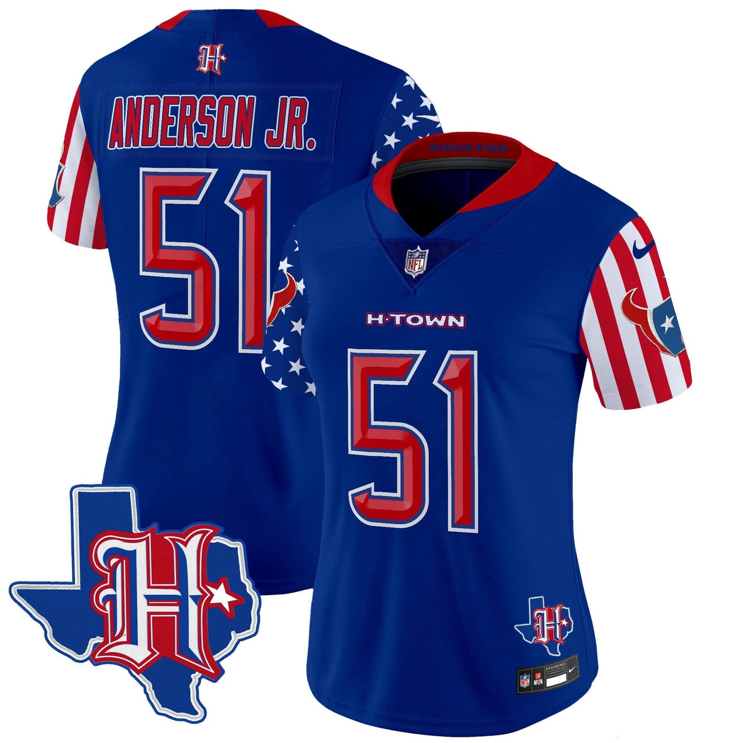 Camisa NFL Women’s Houston American Style Vapor Limited Jersey