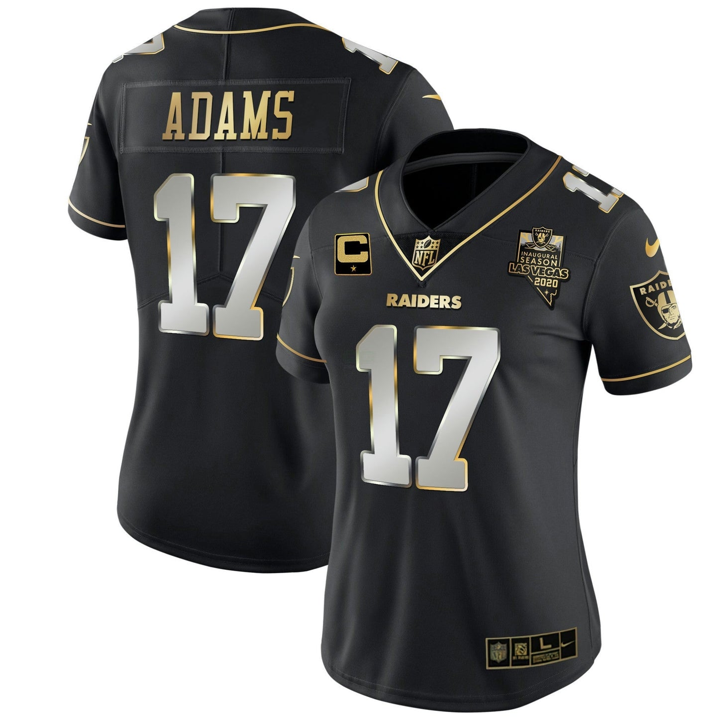Camisa NFL Women’s Inaugural Season Patch Dourada & Split