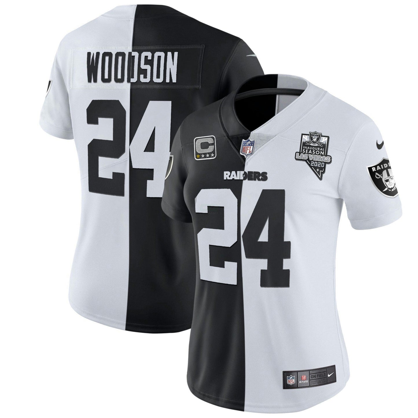 Camisa NFL Women’s Inaugural Season Patch Dourada & Split