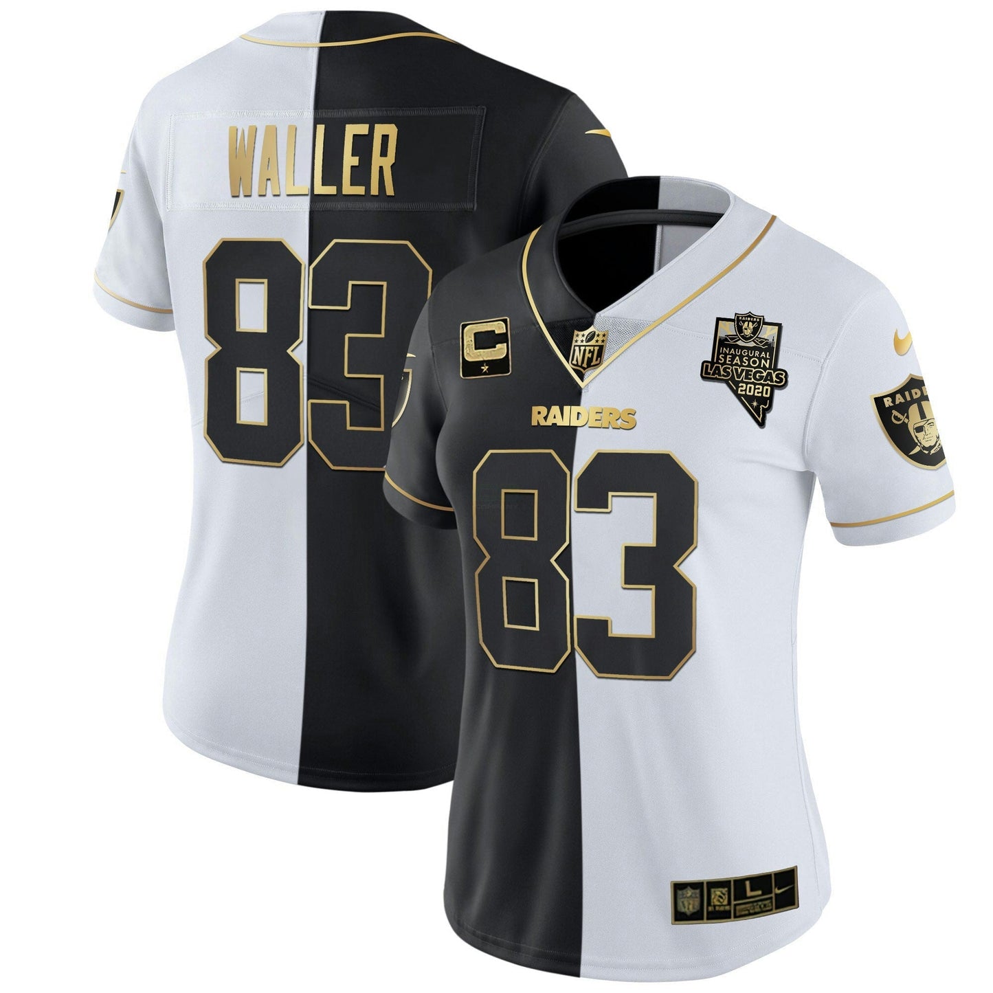 Camisa NFL Women’s Inaugural Season Patch Dourada & Split