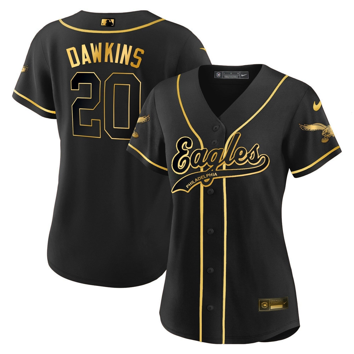 Camisa NFL Women’s Kelly Green Baseball Limited Jersey