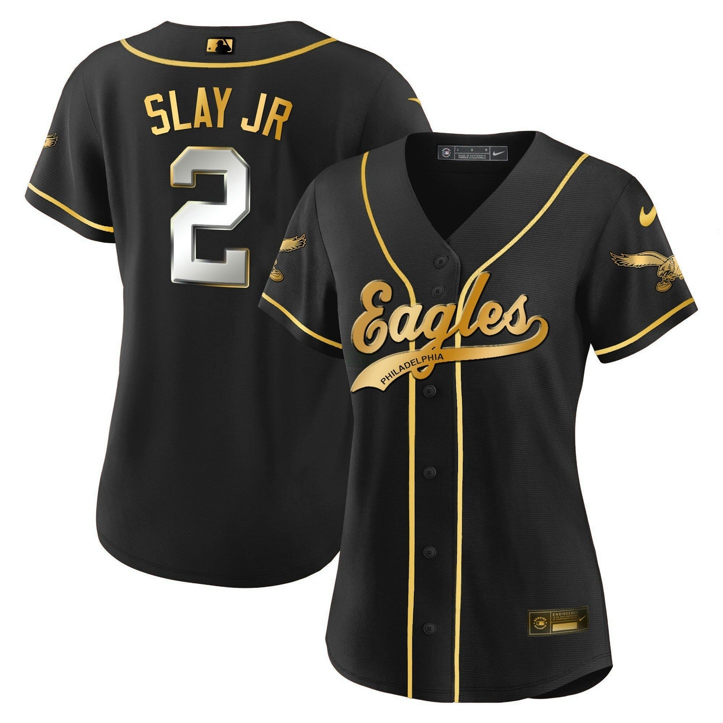 Camisa NFL Women’s Kelly Green Baseball Limited Jersey