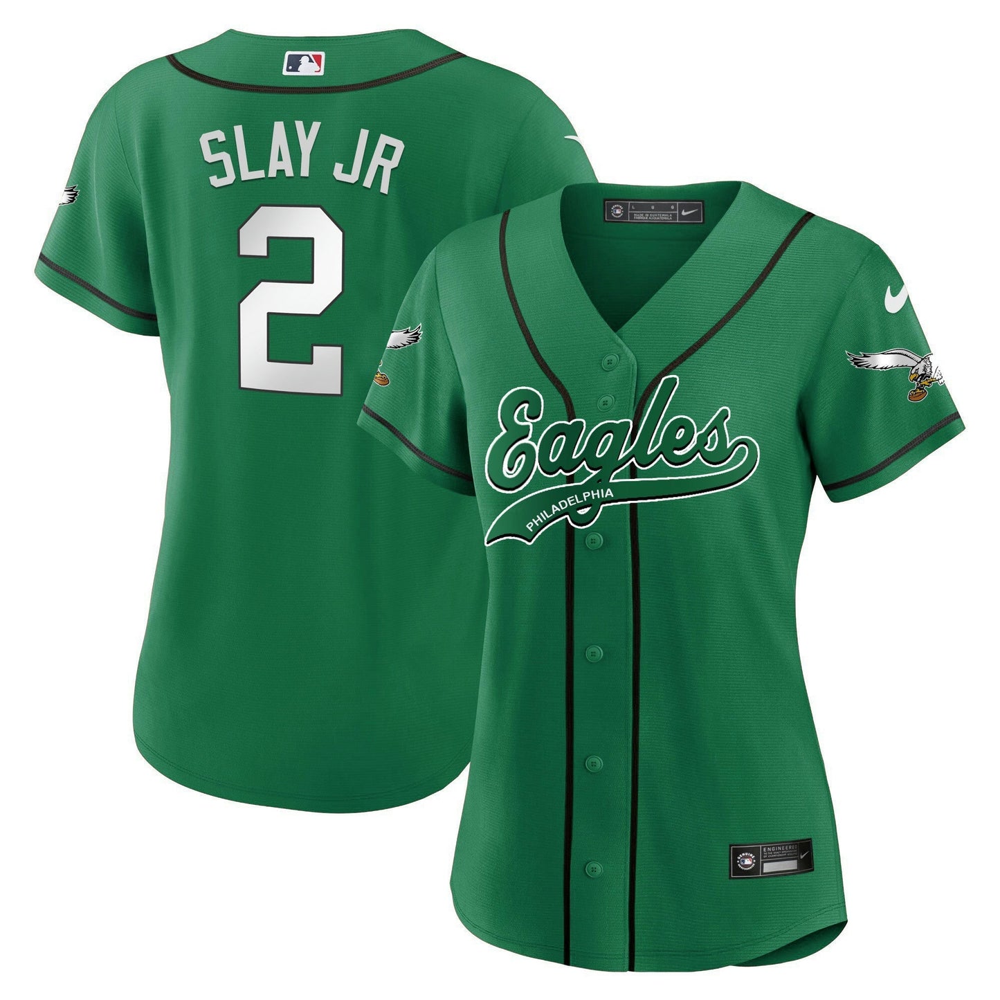 Camisa NFL Women’s Kelly Green Jersey