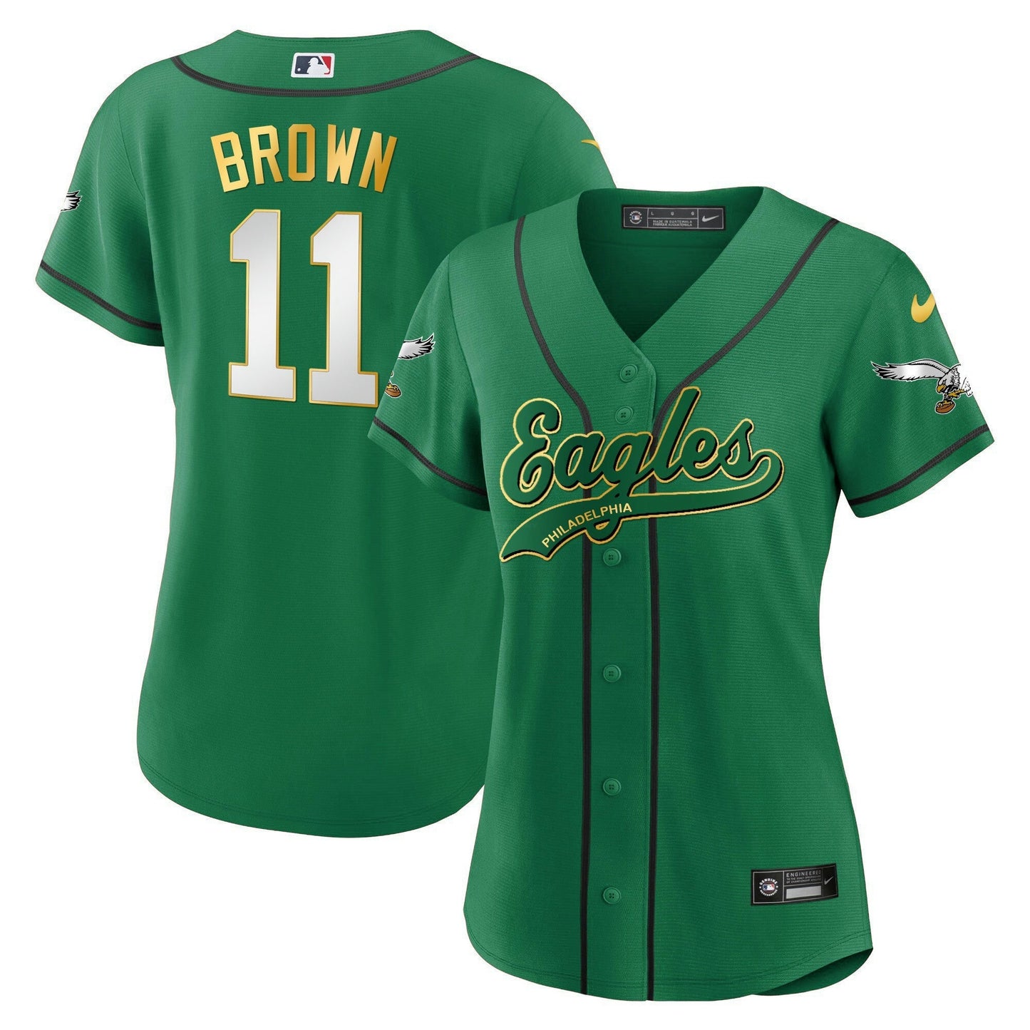 Camisa NFL Women’s Kelly Green Jersey