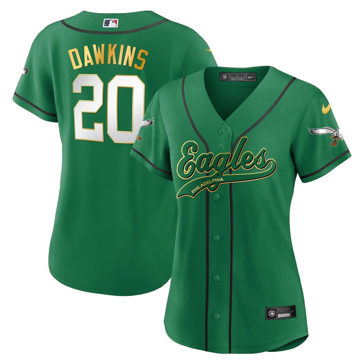 Camisa NFL Women’s Kelly Green Jersey