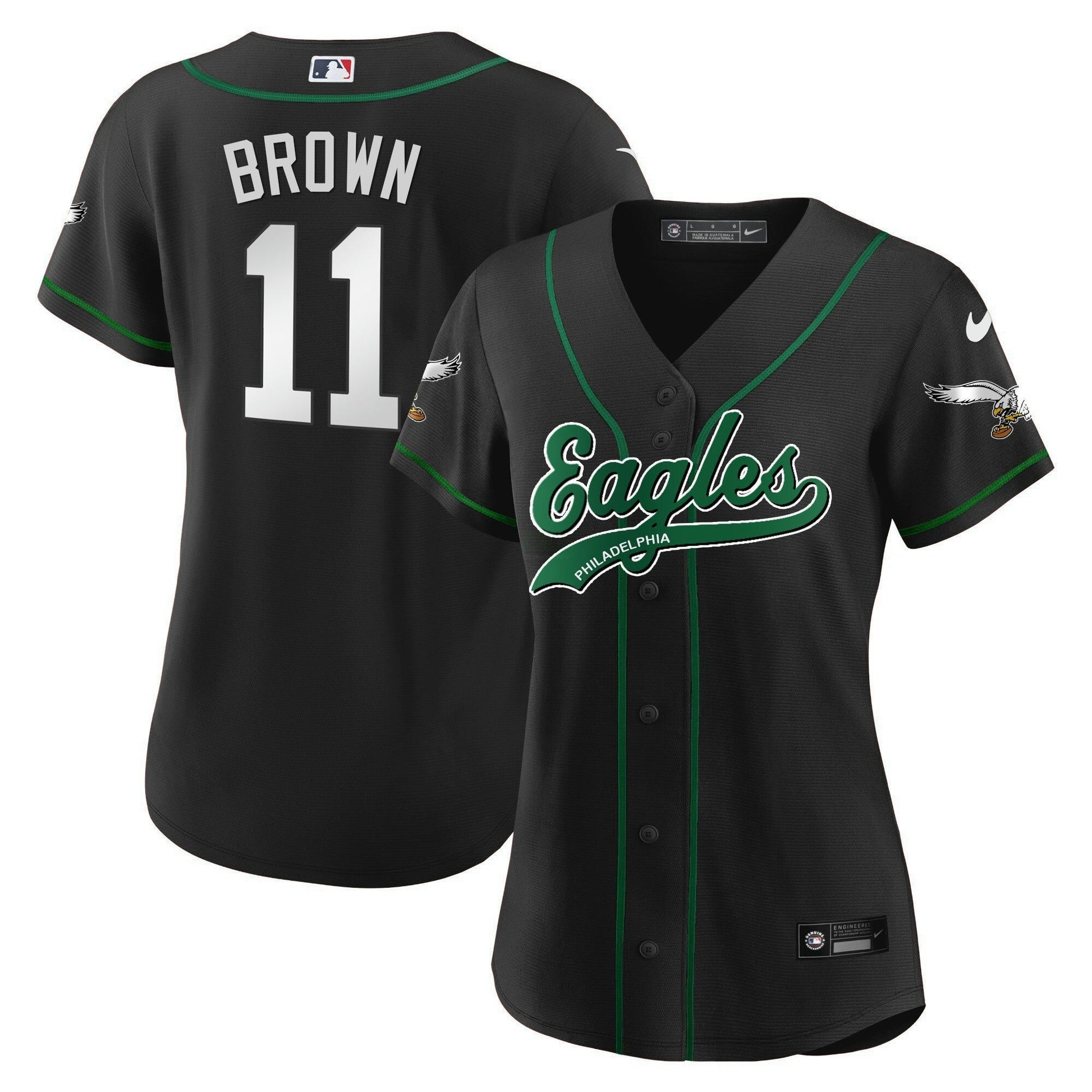 Camisa NFL Women’s Kelly Green Jersey