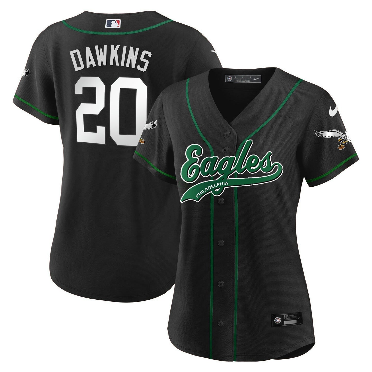Camisa NFL Women’s Kelly Green Jersey