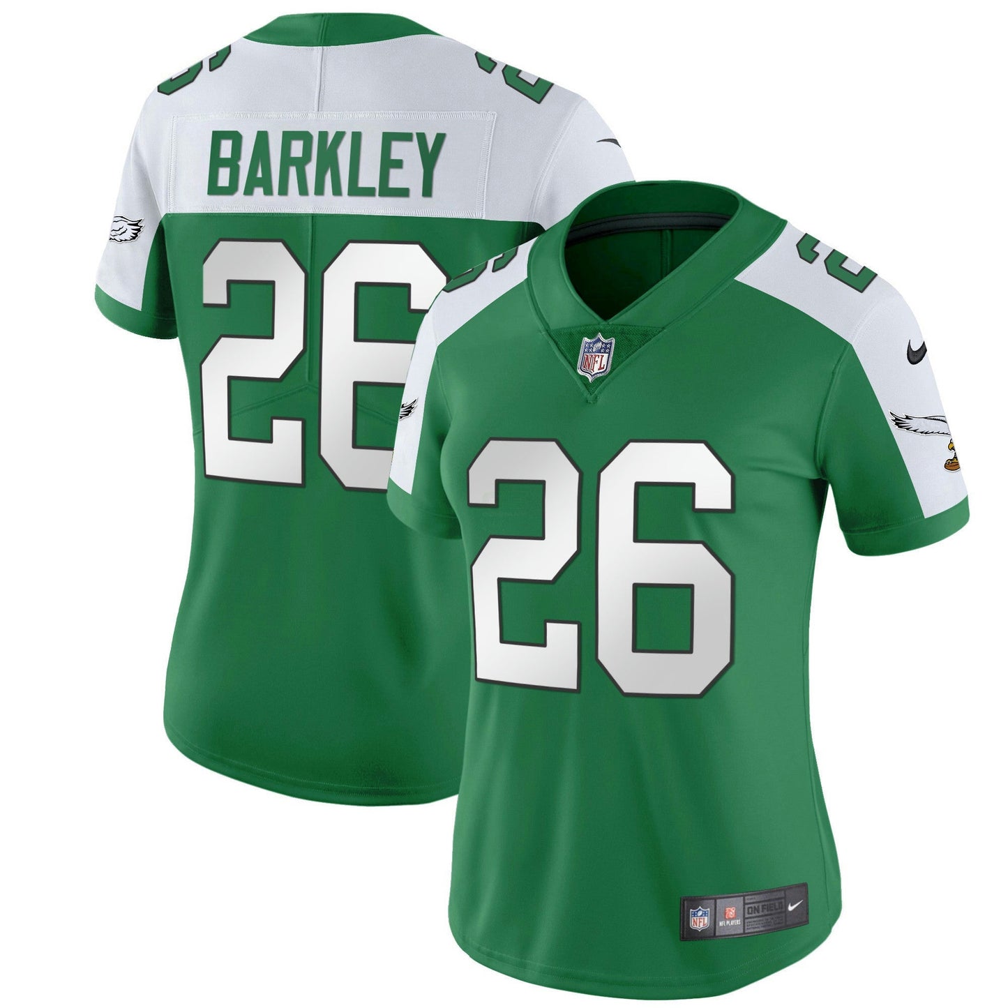 Camisa NFL Women’s Kelly Green Vapor Limited Jersey V2