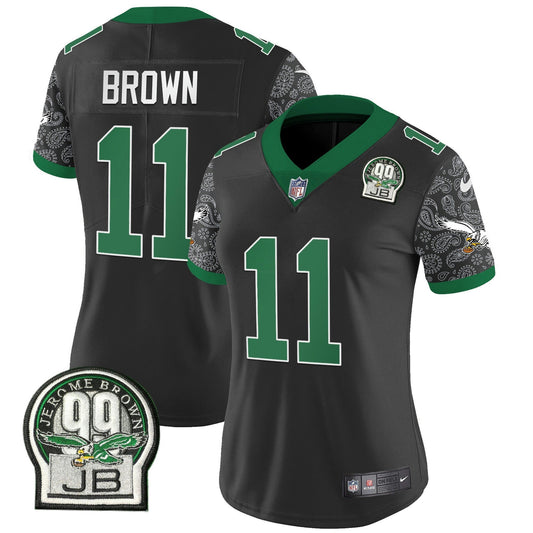 Camisa NFL Women’s Kelly Green Vapor Limited Jersey V4