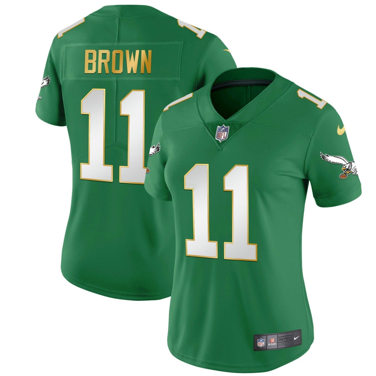 Camisa NFL Women’s Kelly Verde Dourada Jersey