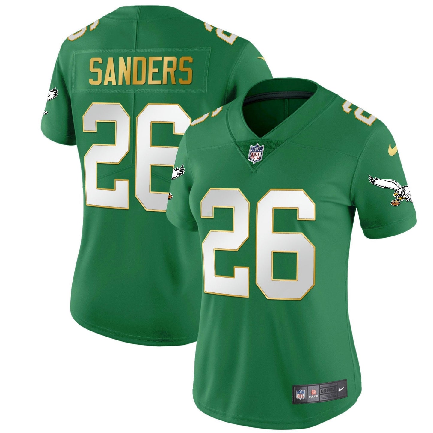 Camisa NFL Women’s Kelly Verde Dourada Jersey