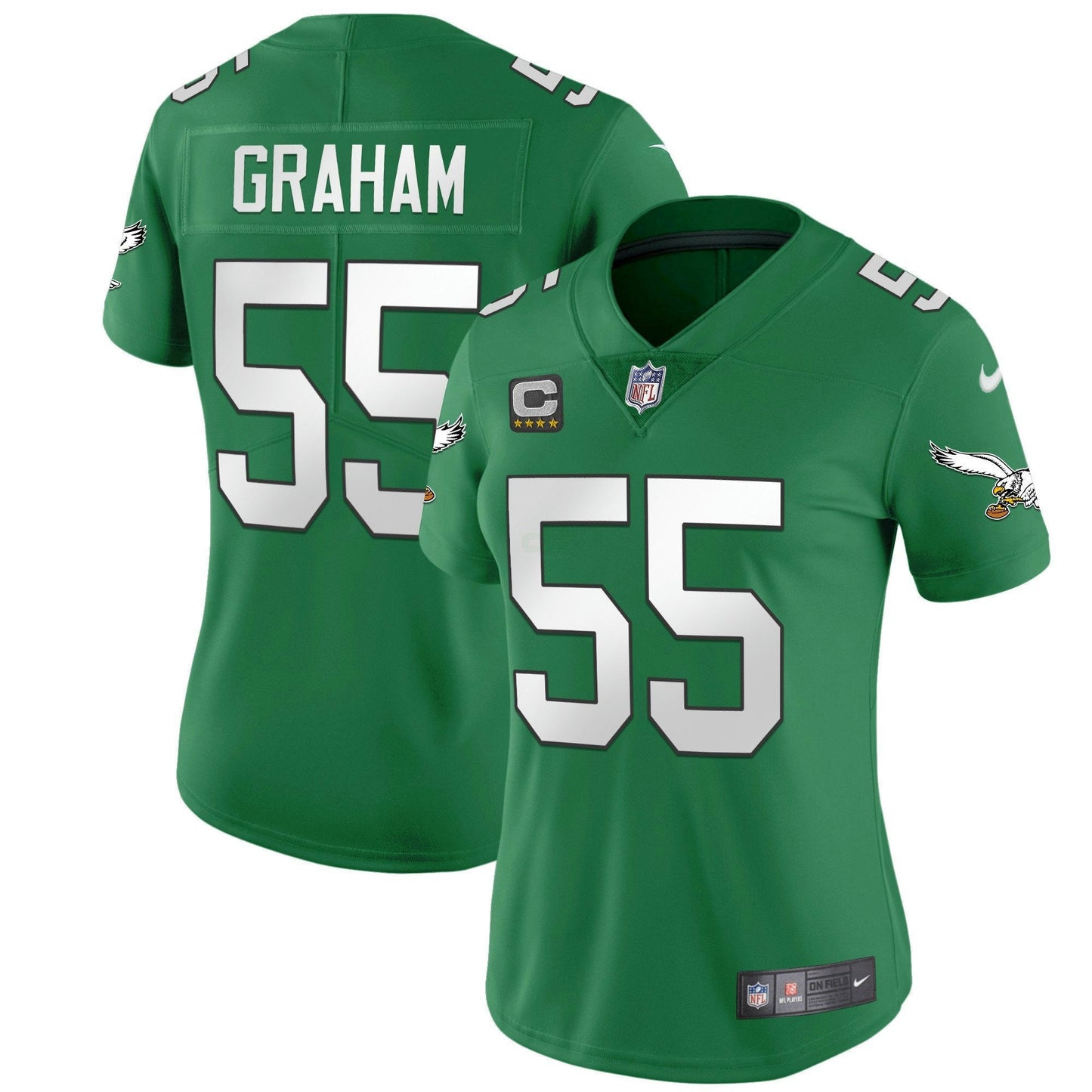 Camisa NFL Women’s Kelly Verde Dourada Jersey