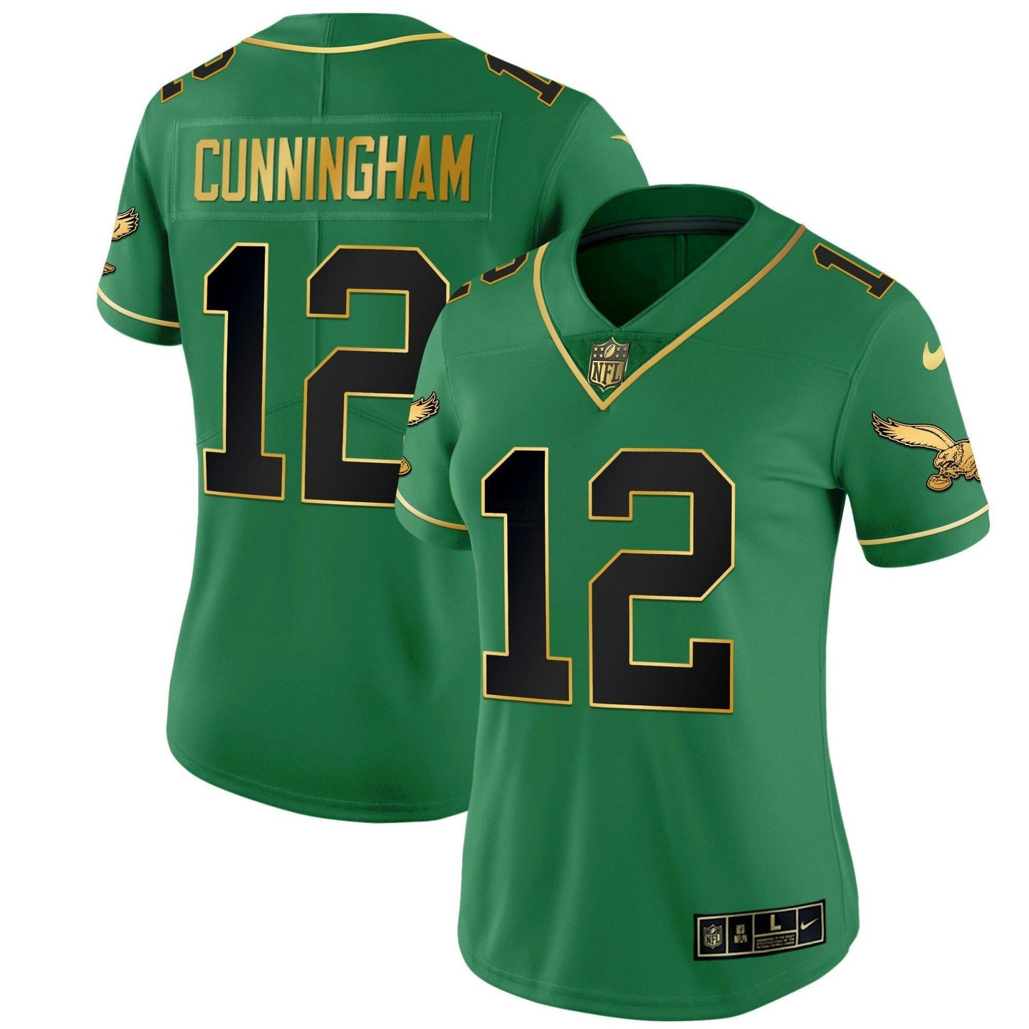 Camisa NFL Women’s Kelly Verde Dourada Jersey