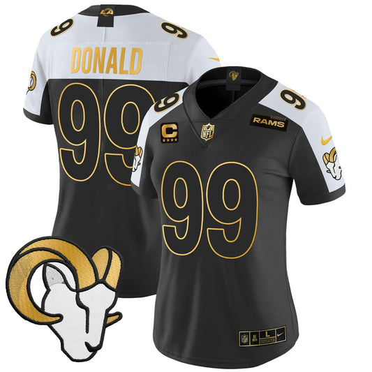 Camisa NFL Women’s Los Angeles 2024 Dourada Vapor Limited Jersey
