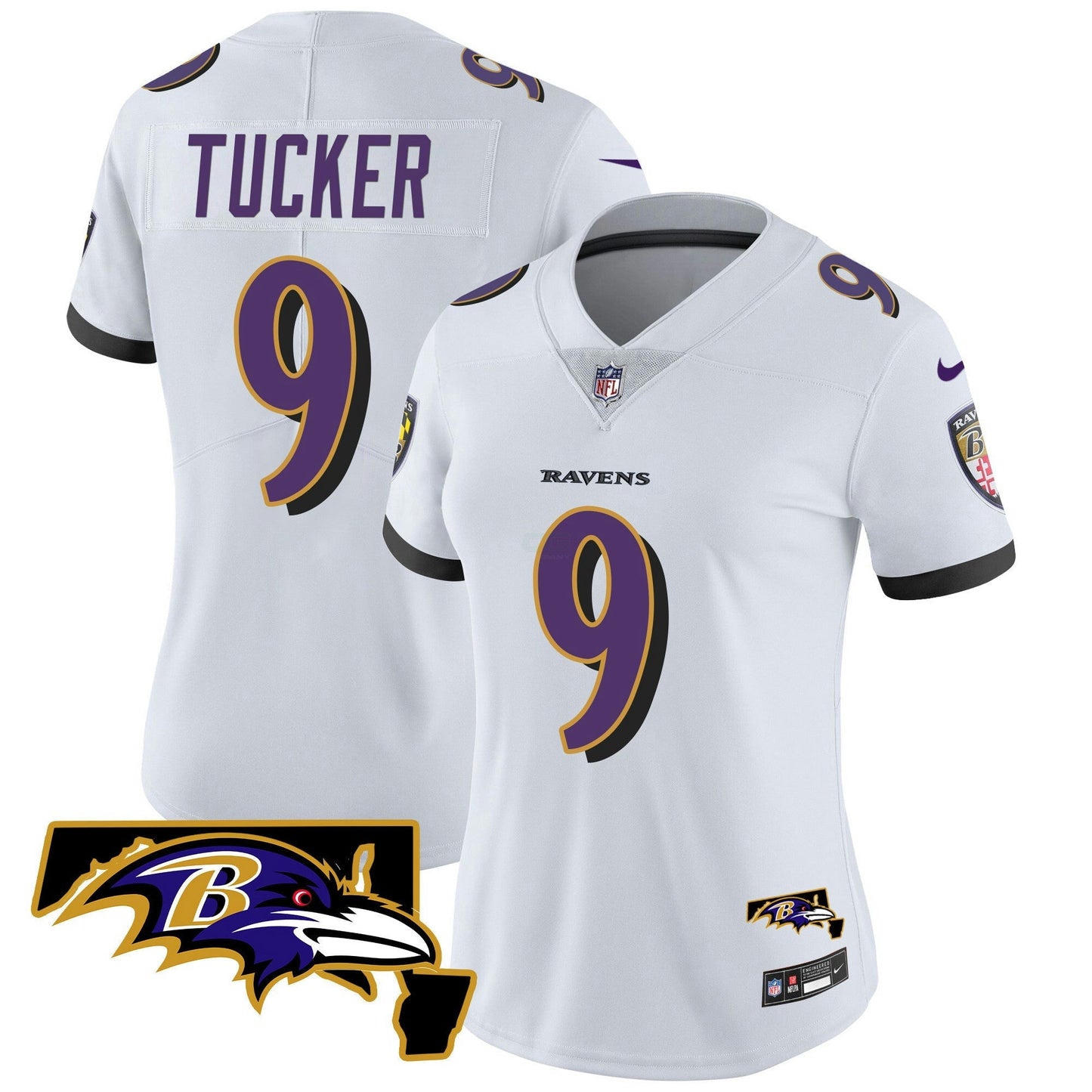 Camisa NFL Women’s Maryland Patch Vapor Limited Jersey