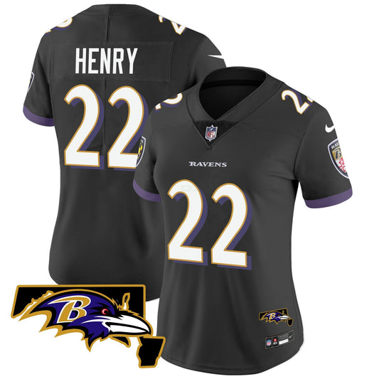Camisa NFL Women’s Maryland Patch Vapor Limited Jersey
