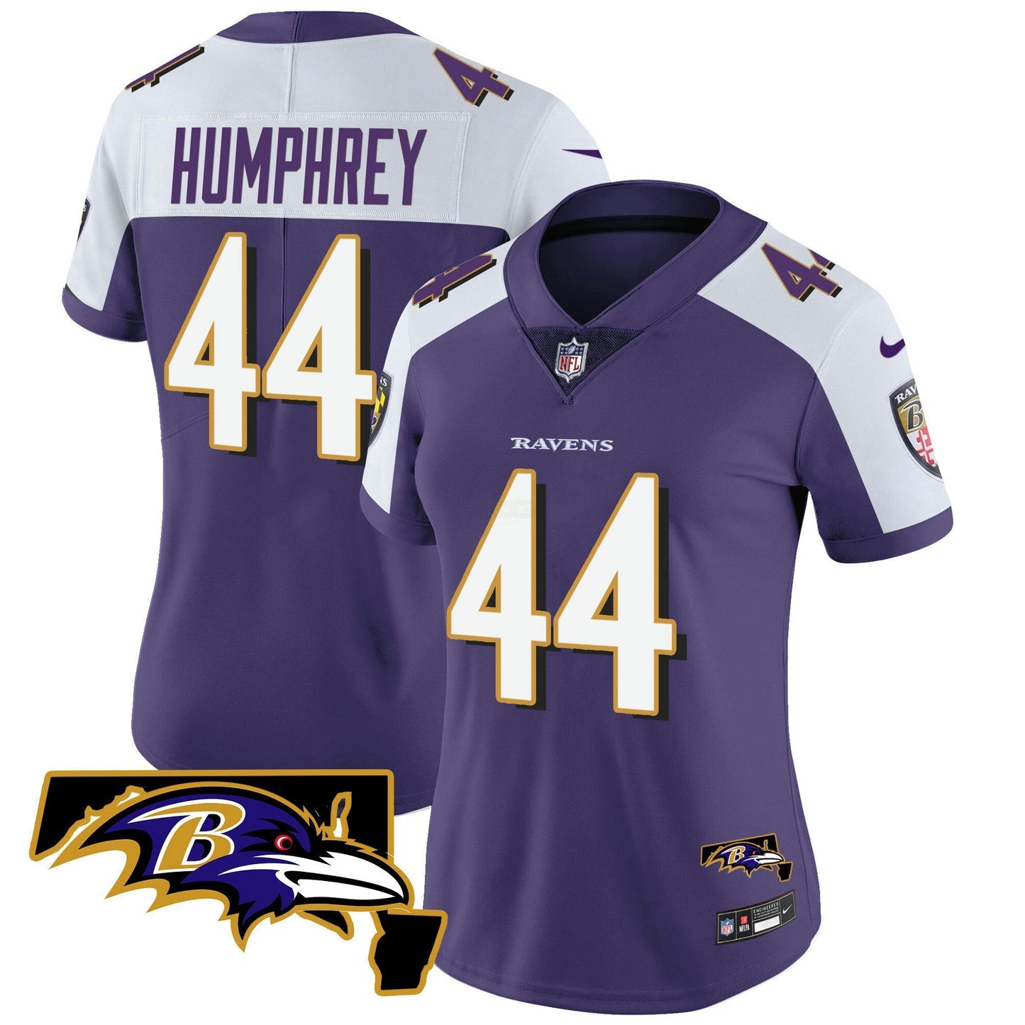Camisa NFL Women’s Maryland Patch Vapor Limited Jersey