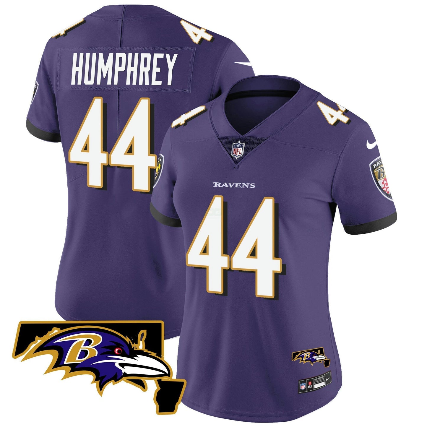Camisa NFL Women’s Maryland Patch Vapor Limited Jersey