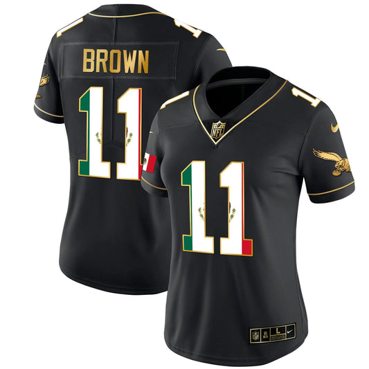 Camisa NFL Women’s Mexico Gold & Kelly Vapor Jersey