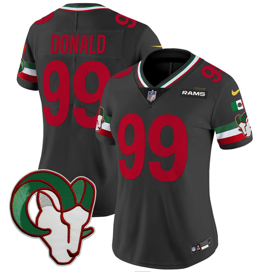 Camisa NFL Los Angeles Rams Women’s Mexico Vapor Limited Jersey