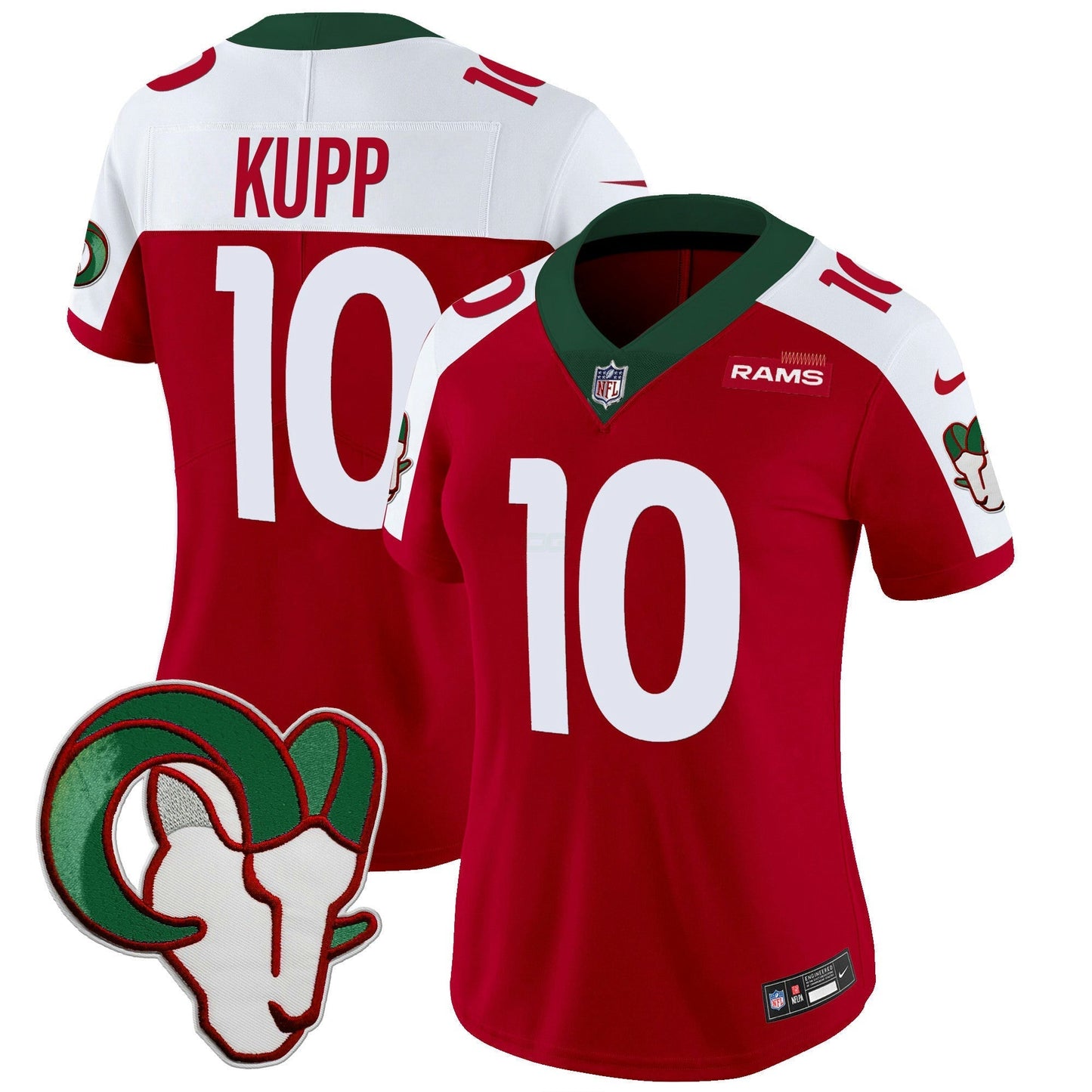 Camisa NFL Los Angeles Rams Women’s Mexico Vapor Limited Jersey