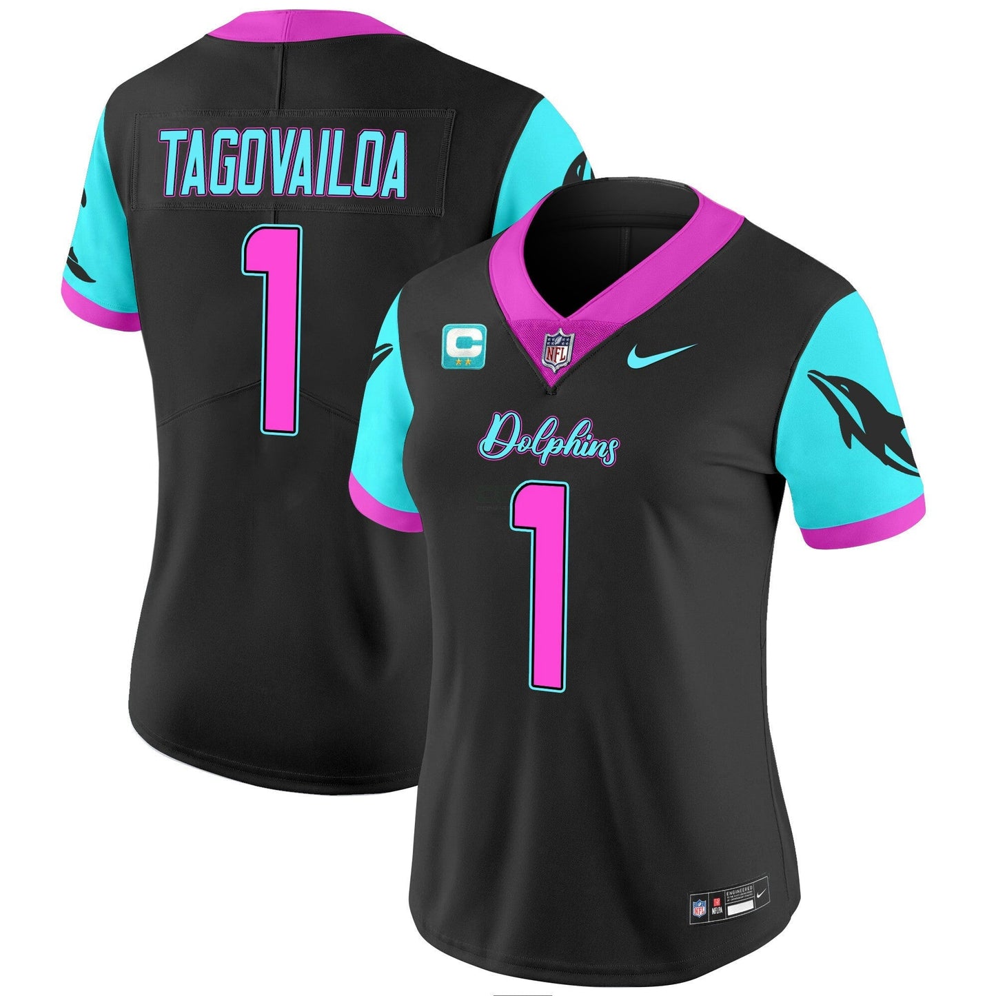 Camisa NFL Women’s Miami Vice Vapor Limited Jersey