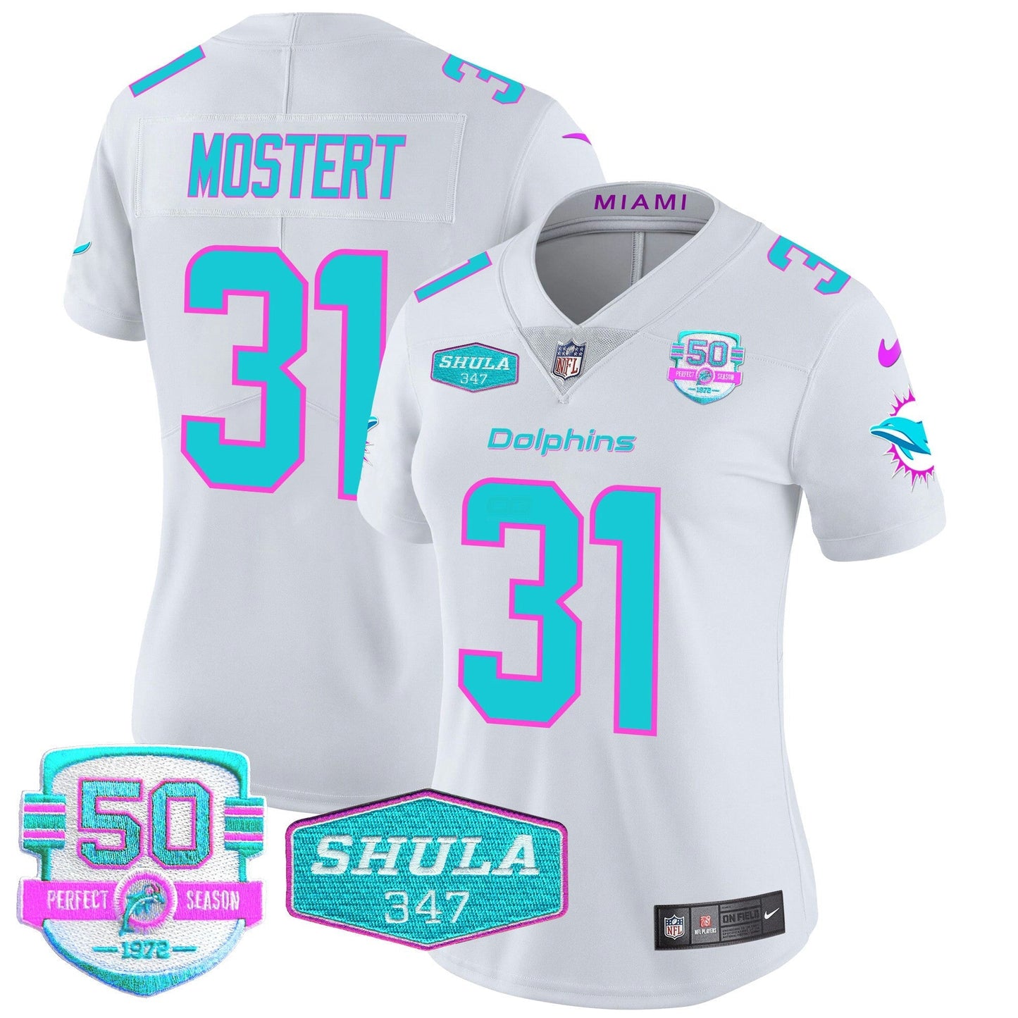 Camisa NFL Women’s “Miami Vice” Vapor Limited Jersey V2