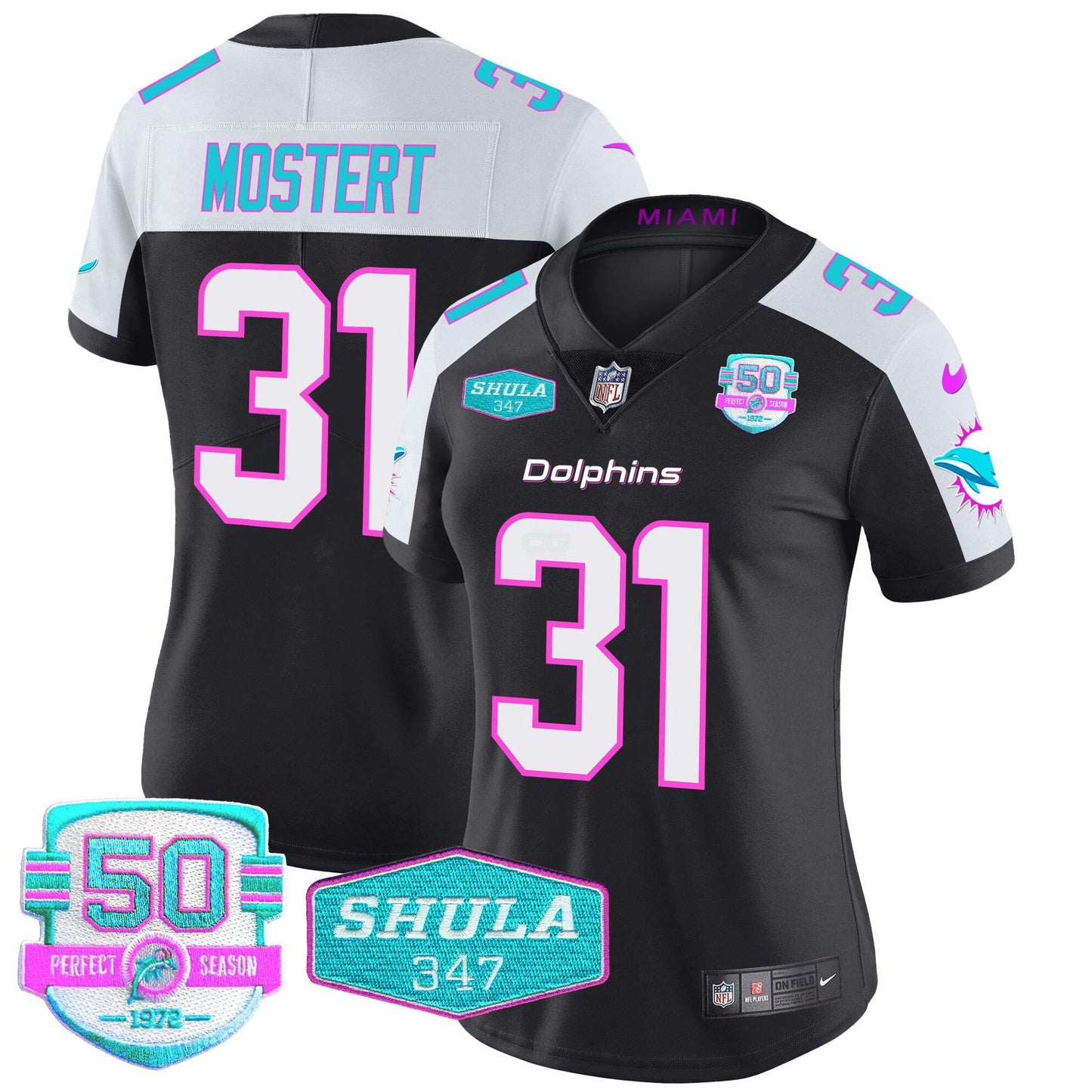 Camisa NFL Women’s “Miami Vice” Vapor Limited Jersey V2