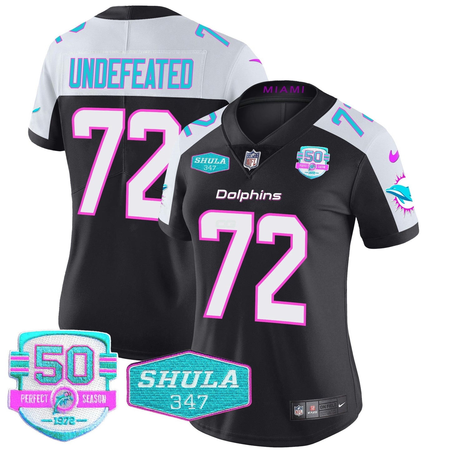 Camisa NFL Women’s “Miami Vice” Vapor Limited Jersey V2