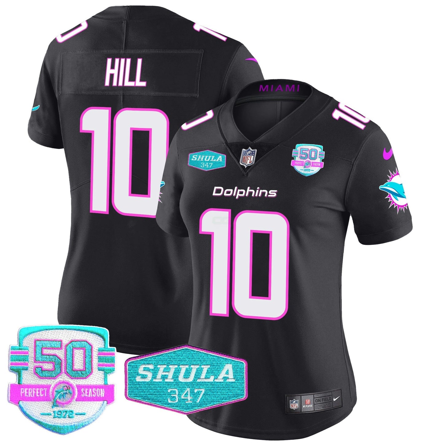 Camisa NFL Women’s “Miami Vice” Vapor Limited Jersey V2