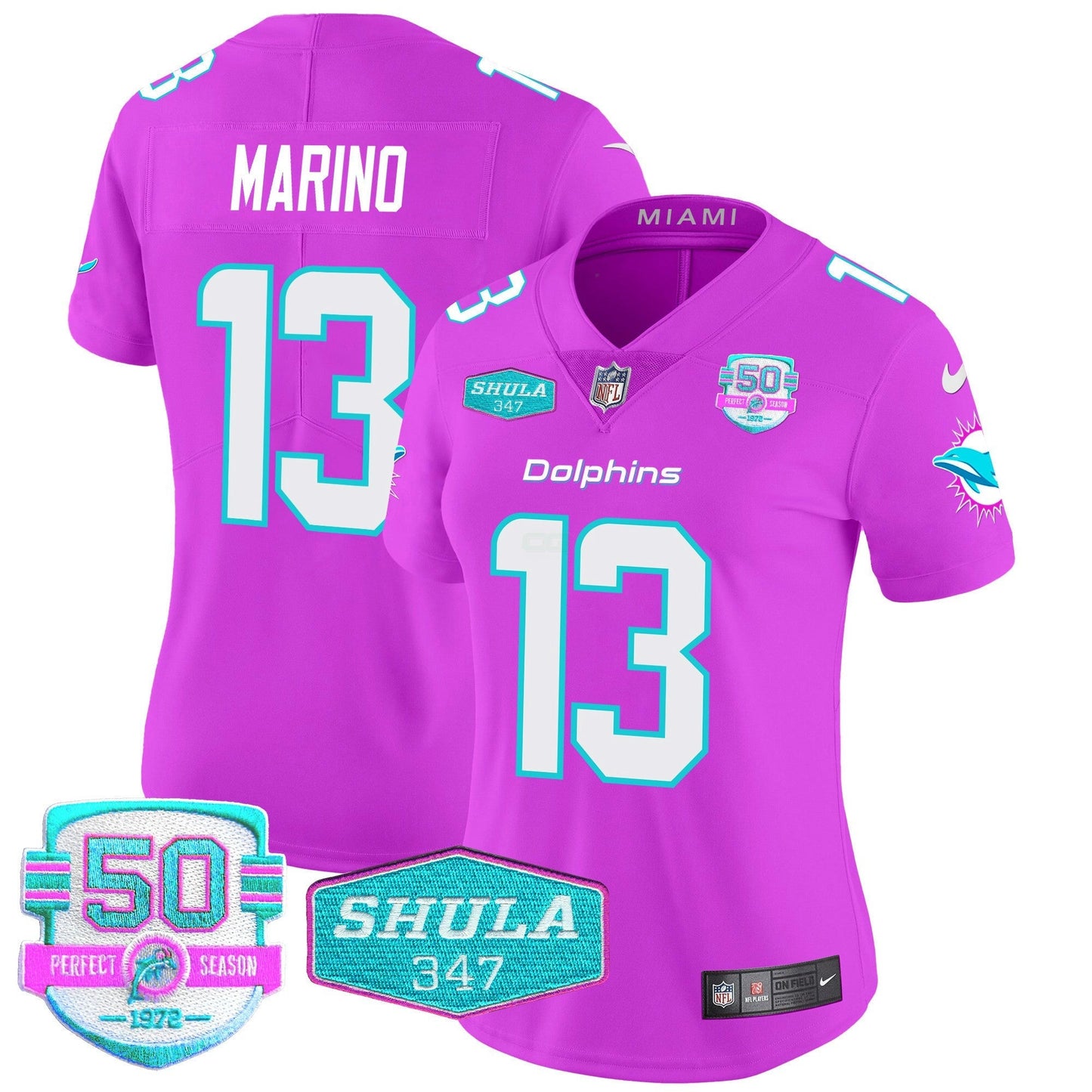 Camisa NFL Women’s “Miami Vice” Vapor Limited Jersey V2