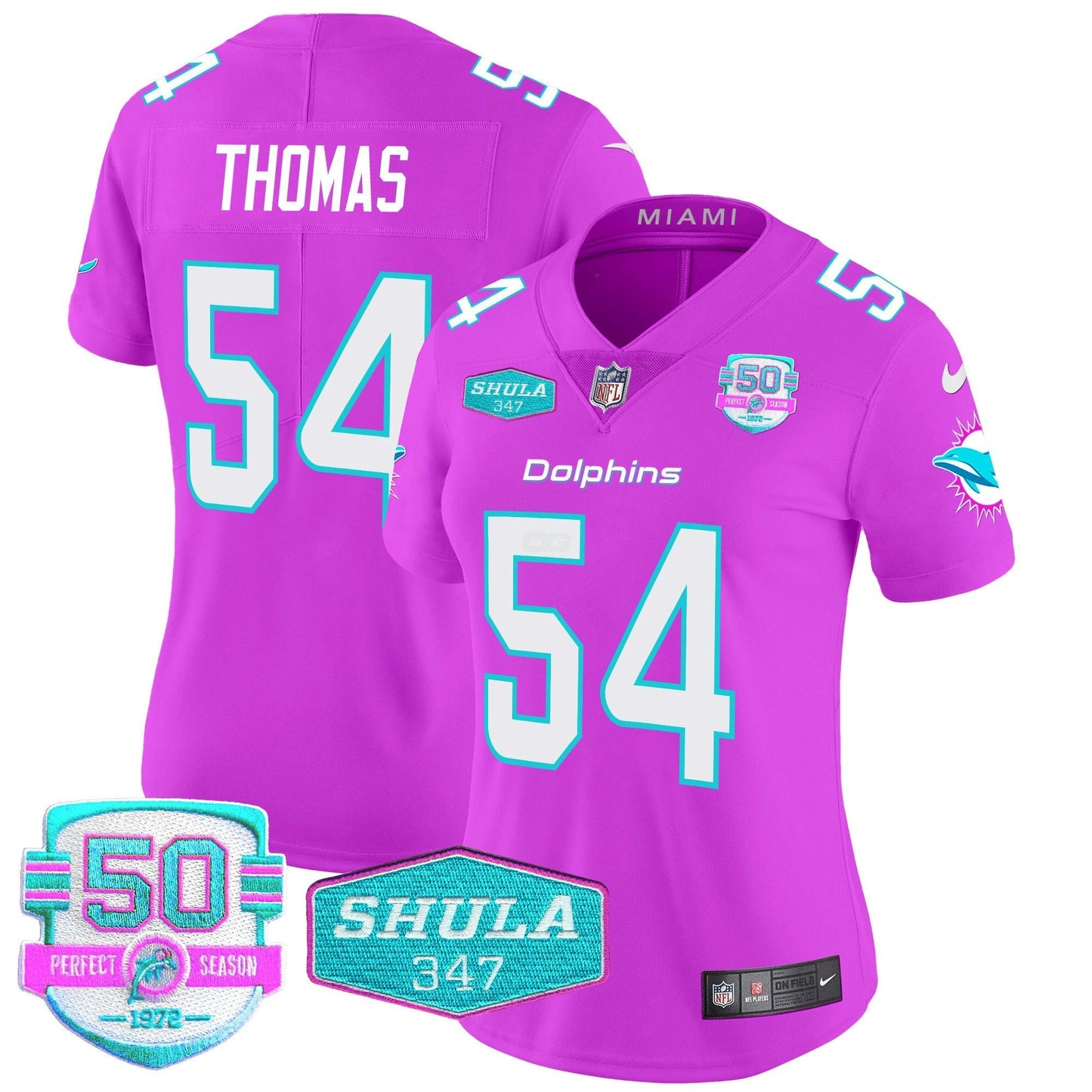 Camisa NFL Women’s “Miami Vice” Vapor Limited Jersey V2