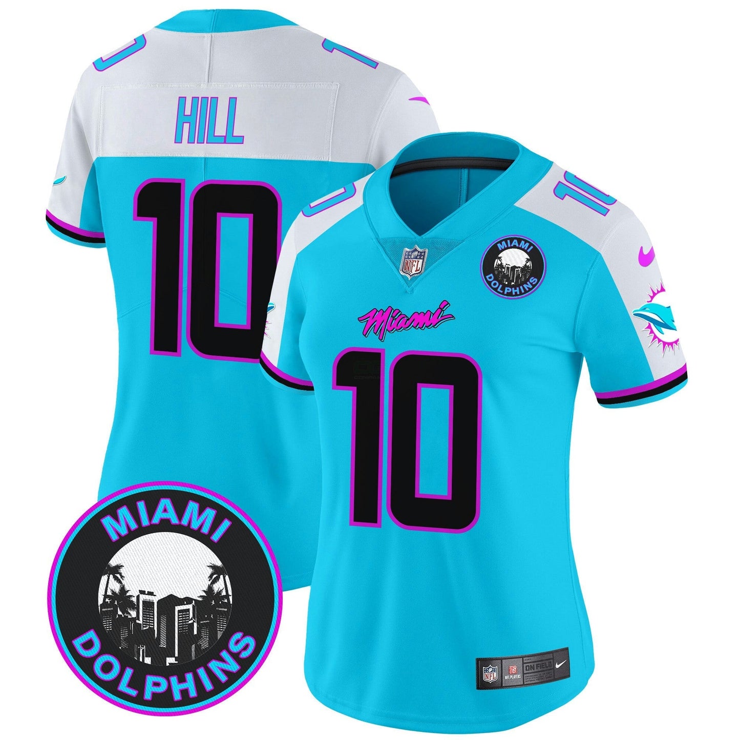 Camisa NFL Women’s “Miami Vice” Vapor Limited Jersey V3