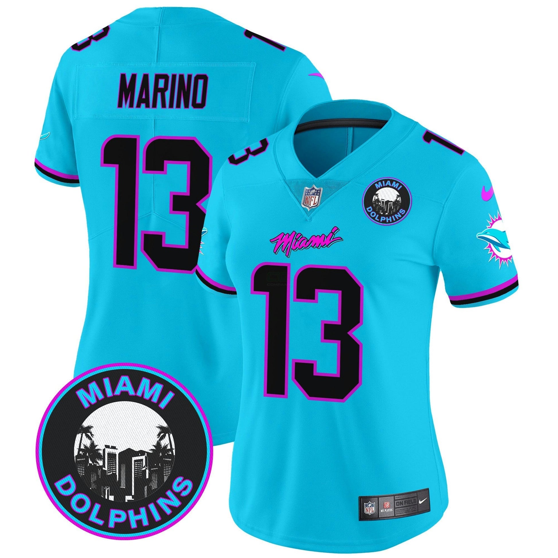 Camisa NFL Women’s “Miami Vice” Vapor Limited Jersey V3