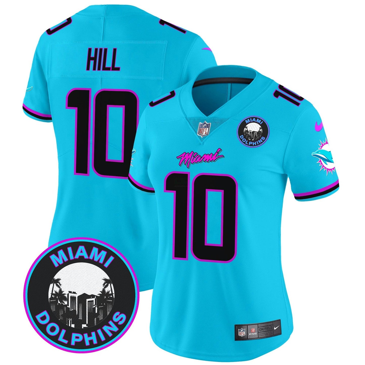 Camisa NFL Women’s “Miami Vice” Vapor Limited Jersey V3