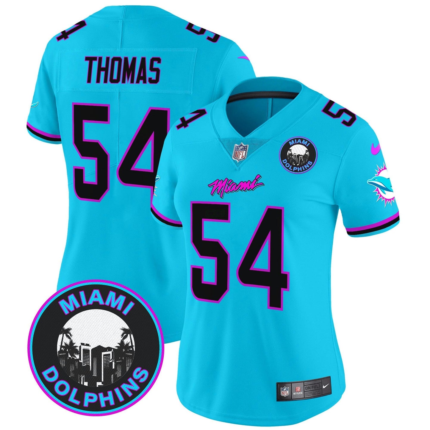 Camisa NFL Women’s “Miami Vice” Vapor Limited Jersey V3