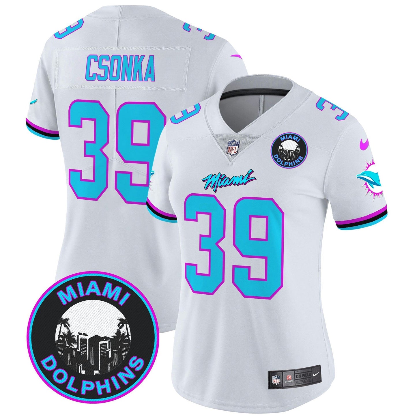 Camisa NFL Women’s “Miami Vice” Vapor Limited Jersey V3