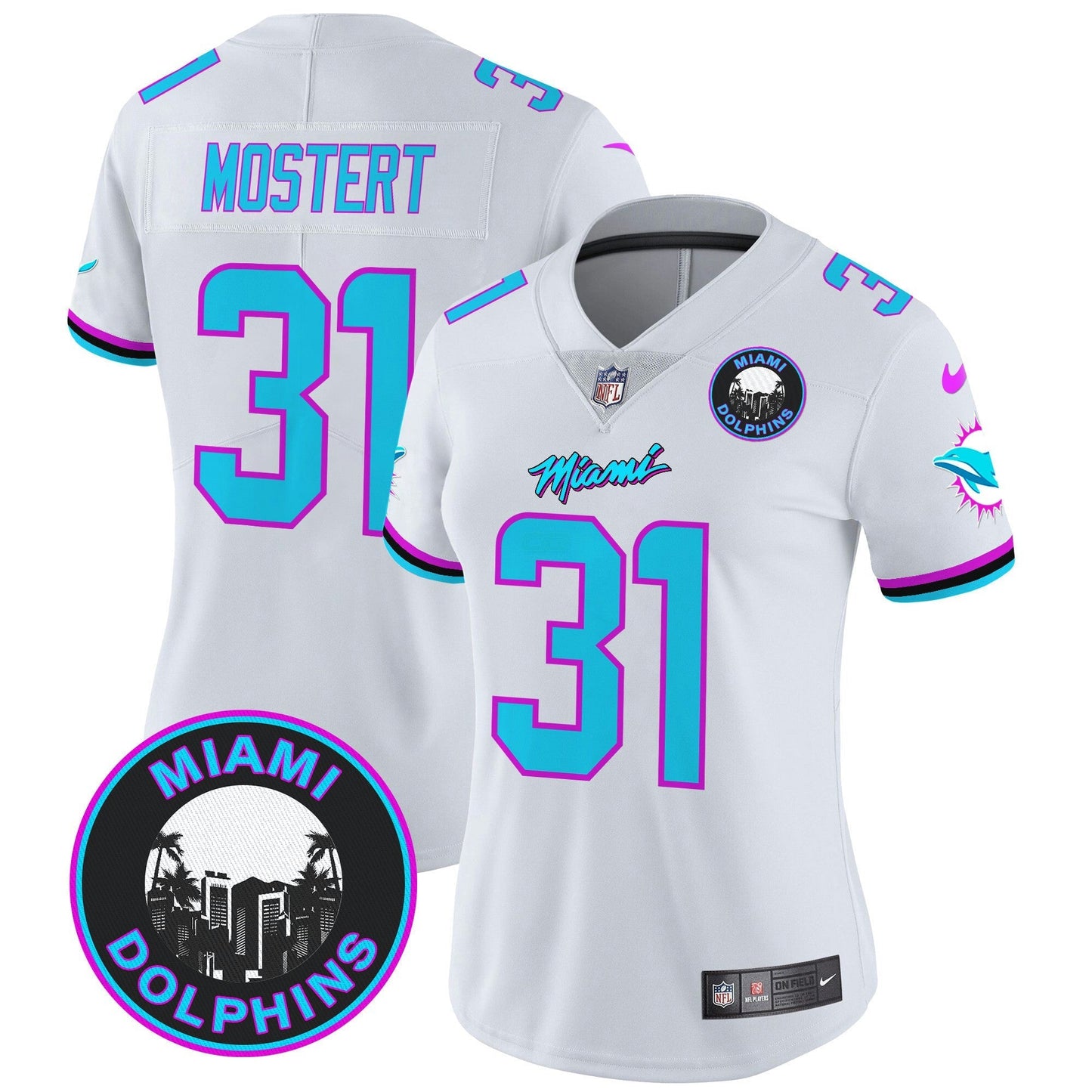 Camisa NFL Women’s “Miami Vice” Vapor Limited Jersey V3