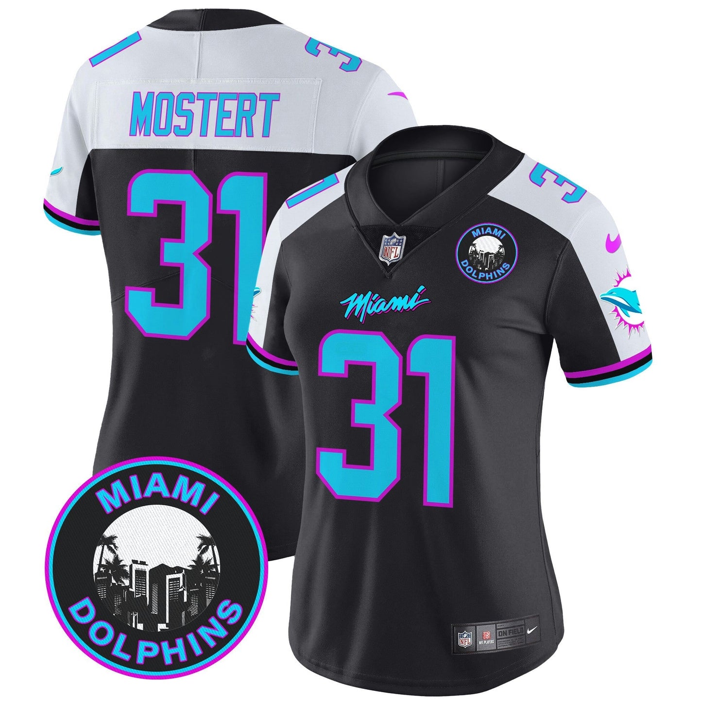 Camisa NFL Women’s “Miami Vice” Vapor Limited Jersey V3