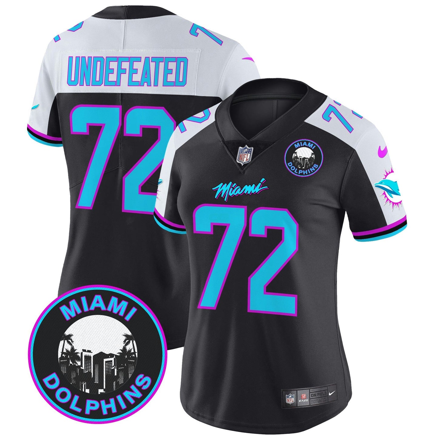 Camisa NFL Women’s “Miami Vice” Vapor Limited Jersey V3