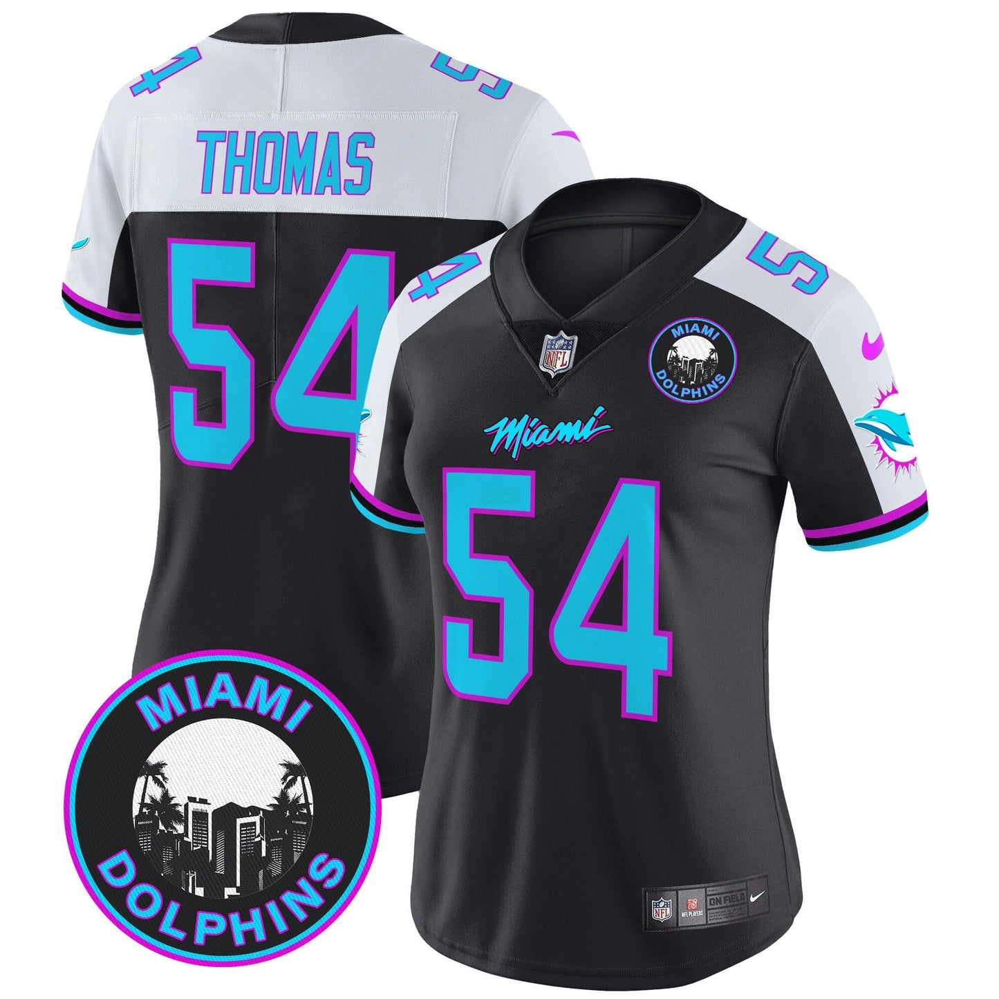 Camisa NFL Women’s “Miami Vice” Vapor Limited Jersey V3