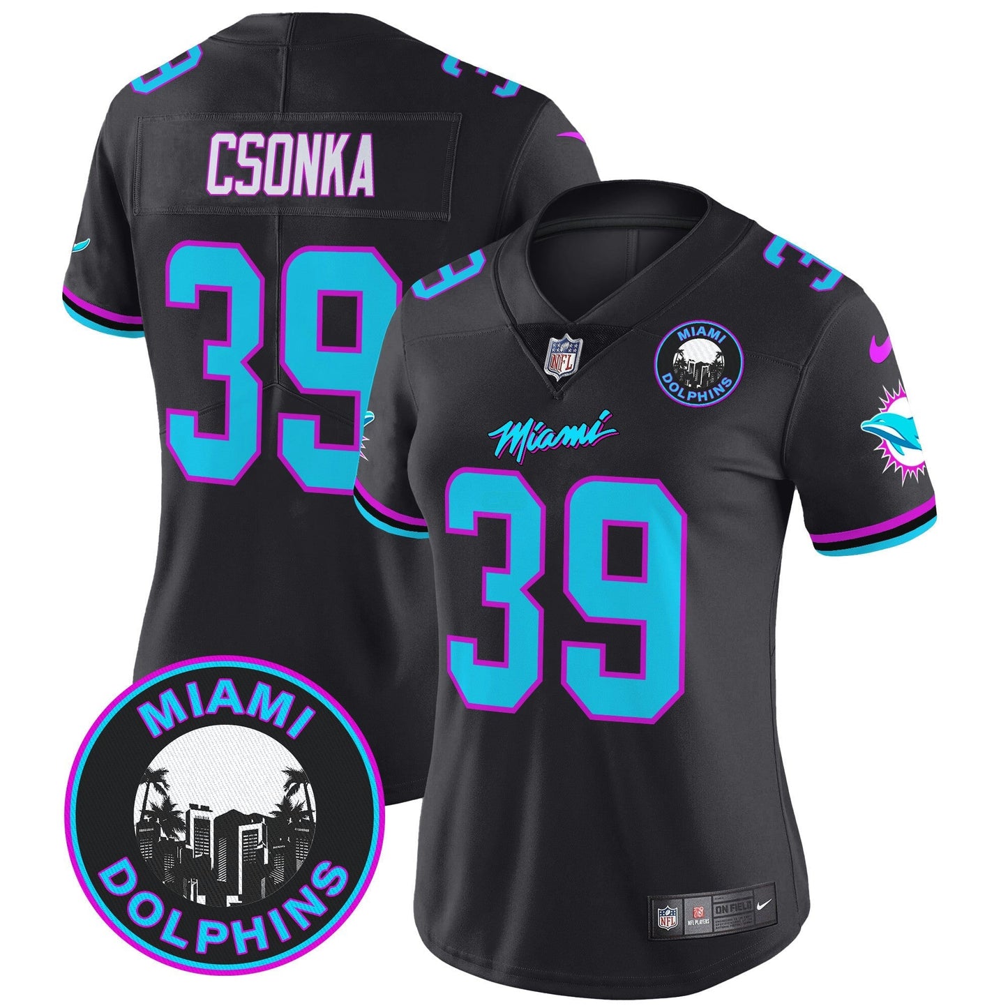 Camisa NFL Women’s “Miami Vice” Vapor Limited Jersey V3