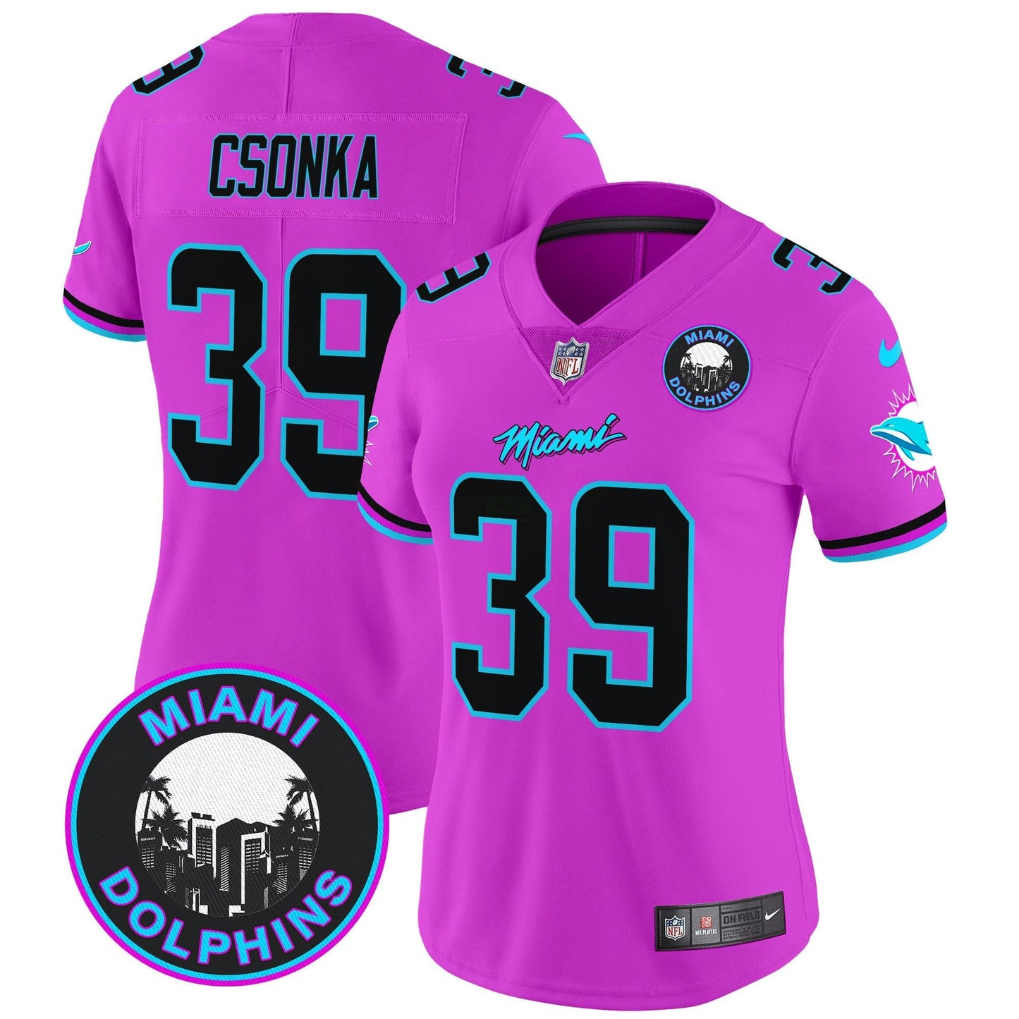 Camisa NFL Women’s “Miami Vice” Vapor Limited Jersey V3