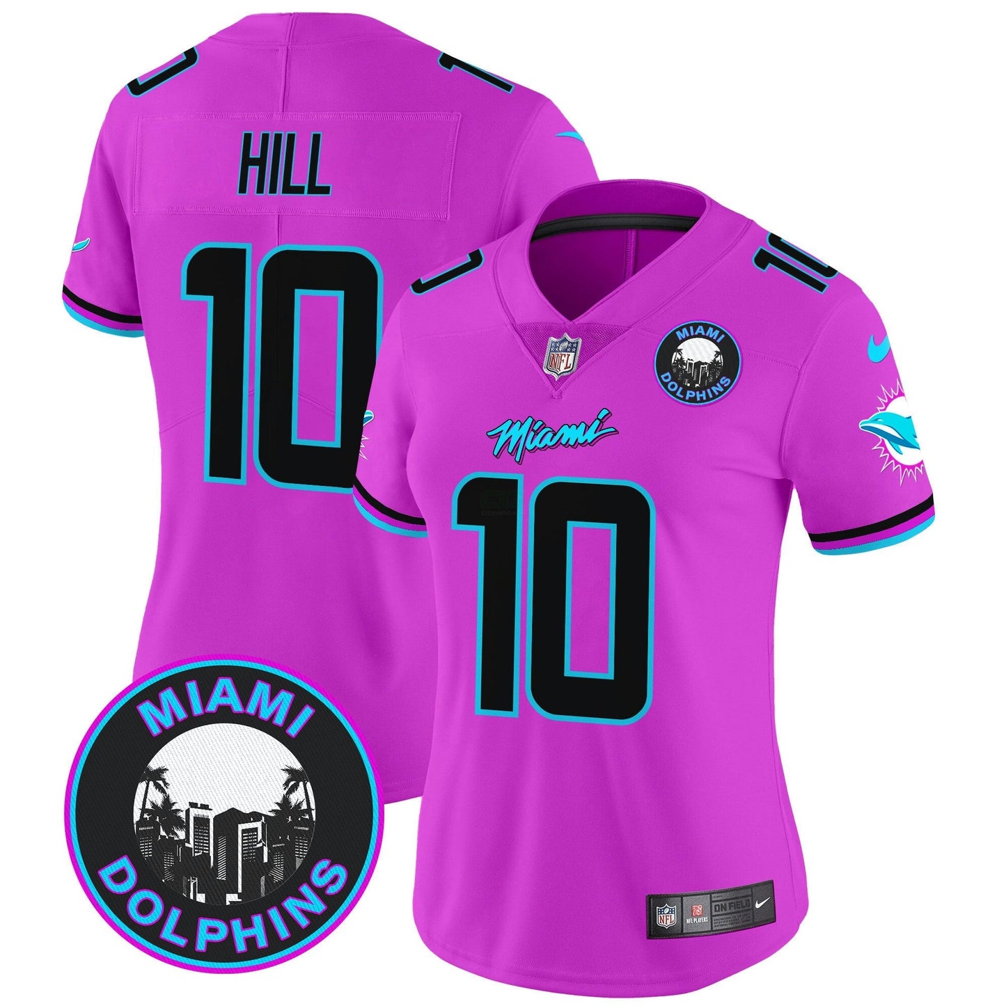 Camisa NFL Women’s “Miami Vice” Vapor Limited Jersey V3