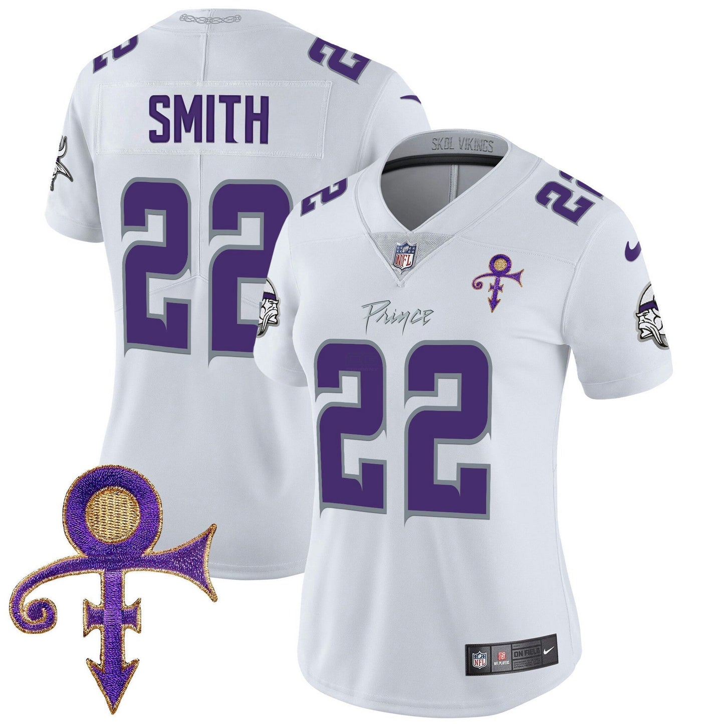 Camisa NFL Women’s Minnesota 2024 Prince Vapor Limited Jersey