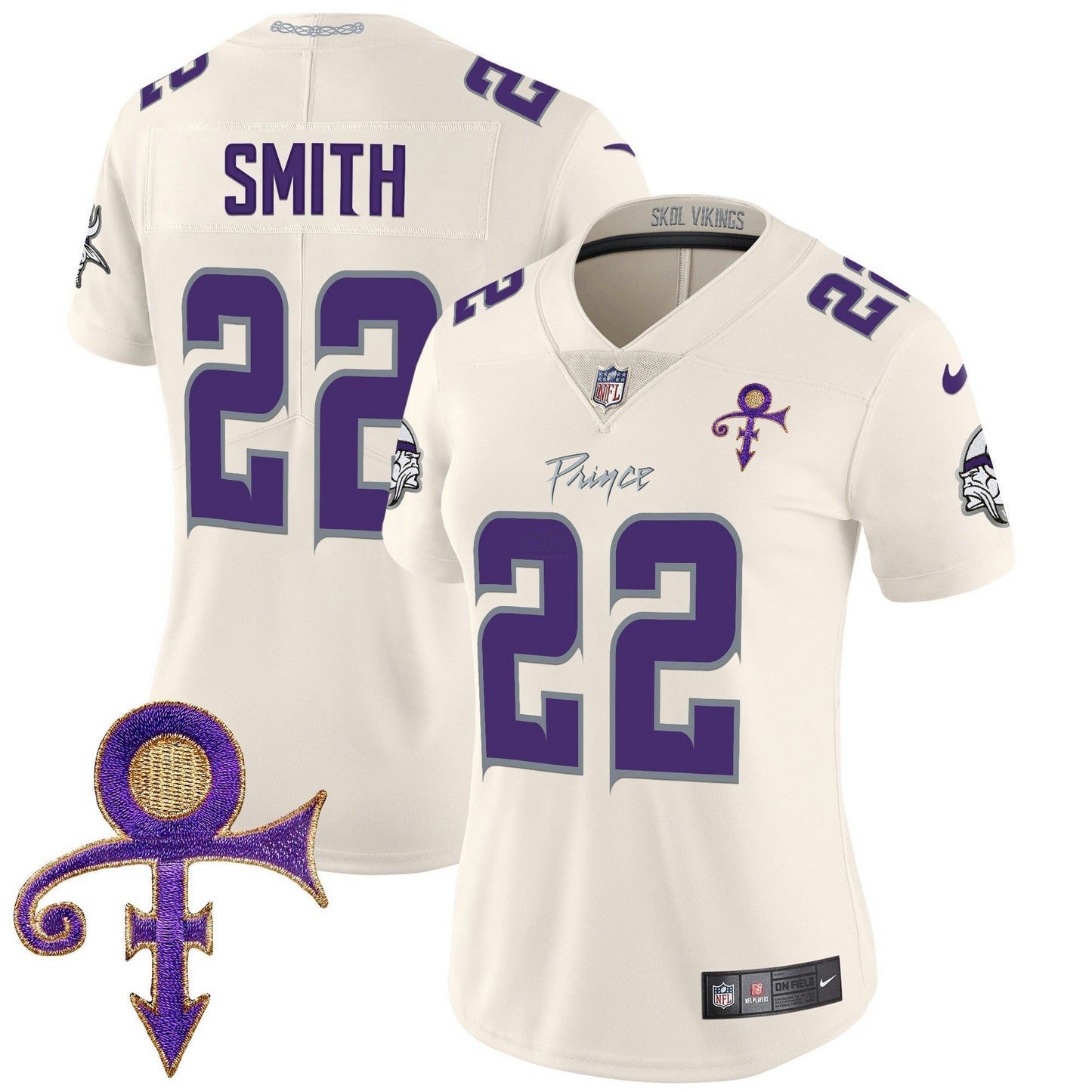 Camisa NFL Women’s Minnesota 2024 Prince Vapor Limited Jersey